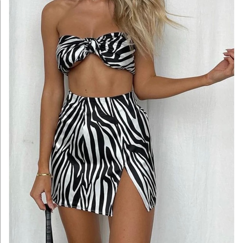 White Fox zebra set